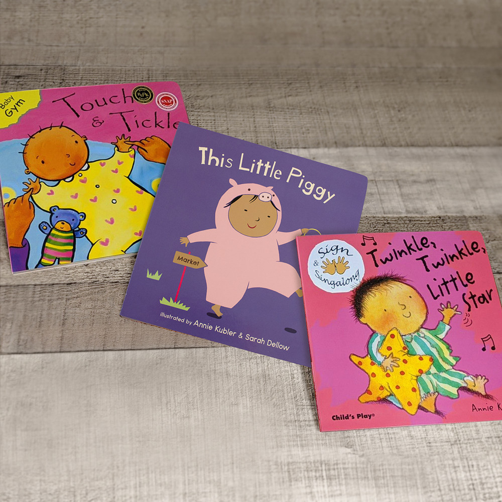 pink and purple colored board books for toddlers